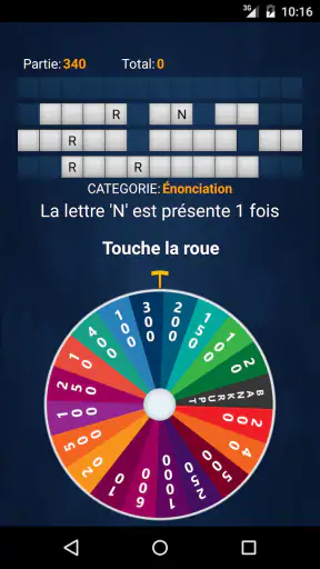 Roue de la Chance (Français) screenshot