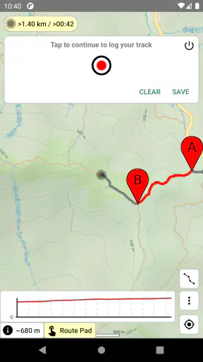 RouteDraw screenshot
