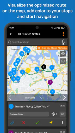 Routin Optimiseur d'itinéraire screenshot