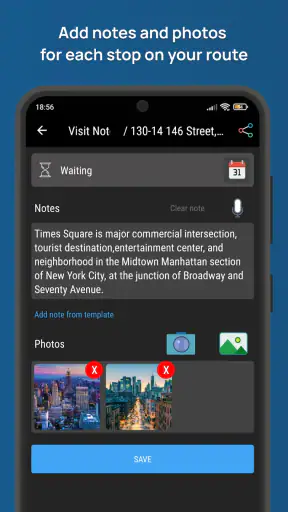 Routin Optimiseur d'itinéraire screenshot