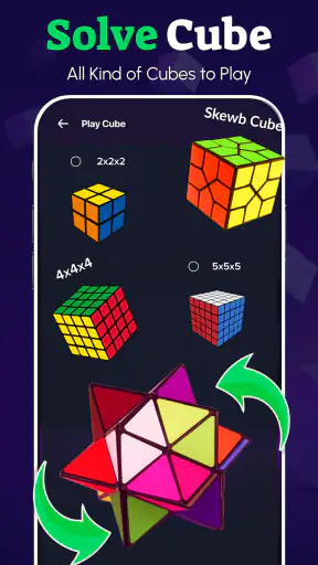 Rubik's Cube puzzle solveur screenshot