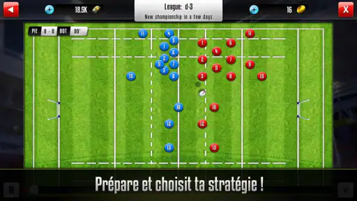 Rugby Manager screenshot