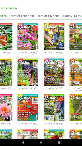Rustica l'hebdo jardin screenshot