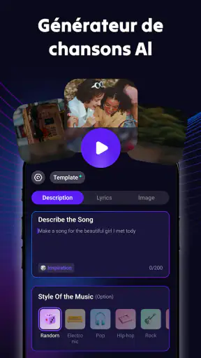 Rythmix - Musique par IA screenshot