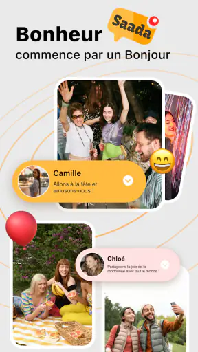 Saada : Chat vocal en direct screenshot