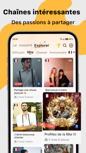 Saada : Chat vocal en direct screenshot