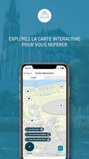 Sanctuaire Notre Dame Lourdes screenshot