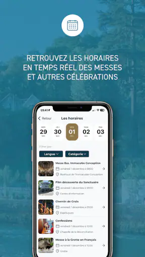 Sanctuaire Notre Dame Lourdes screenshot