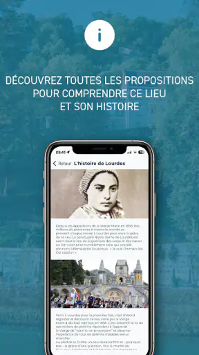 Sanctuaire Notre Dame Lourdes screenshot