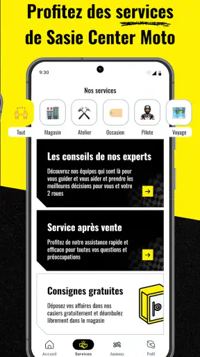 Sasie Center Moto screenshot