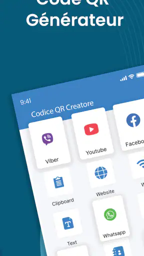 scanner et générateur code qr screenshot