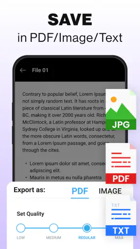 Scanner PDF : Scanner vers PDF screenshot
