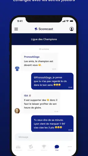 Scorecast Classique screenshot