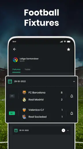 Scores en direct de Football screenshot