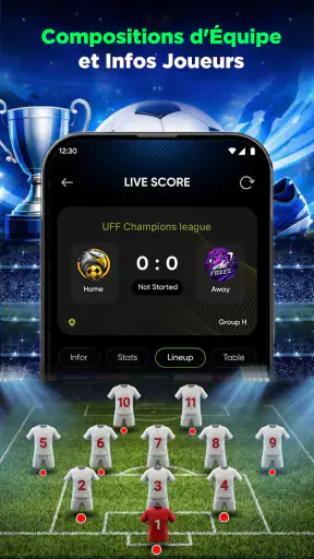 Scores Foot en Direct & Actus screenshot