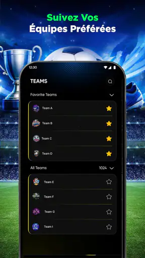 Scores Foot en Direct & Actus screenshot