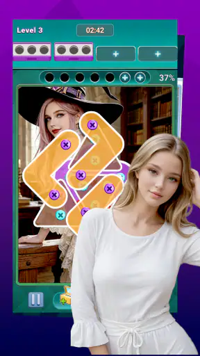 Screw Witch: Girl's Spell screenshot