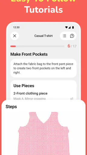 Sewpal: Sewing Pattern & Guide screenshot