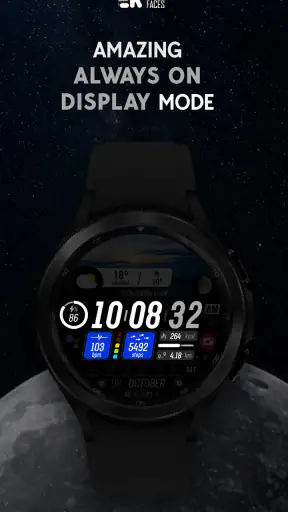 Sharper Clock - Watch Face screenshot