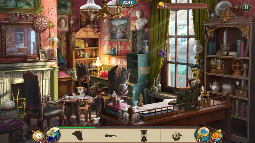 Sherlock・Objets cachés・Match-3 screenshot
