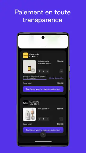 Shop screenshot