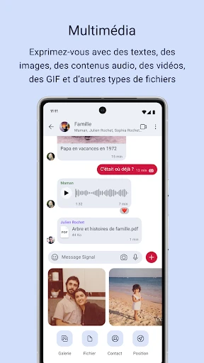 Signal - Messagerie privée screenshot
