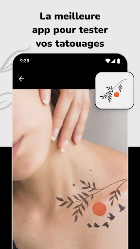 Simulateur et design tatouage screenshot