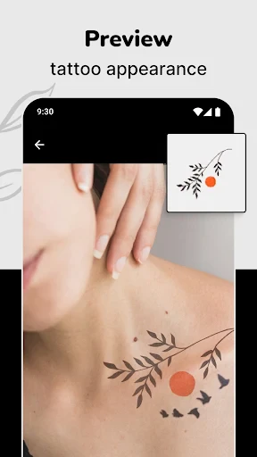 Simulateur et design tatouage screenshot
