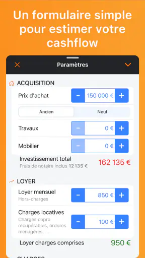 Simulateur locatif screenshot