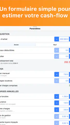 Simulateur locatif screenshot
