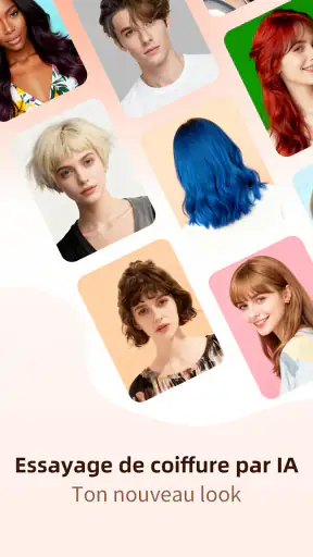 Simulation coiffure coupe screenshot