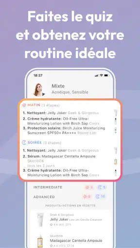 Skincare Routine: FeelinMySkin screenshot