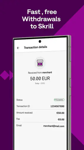 Skrill – Payez et envoyez screenshot