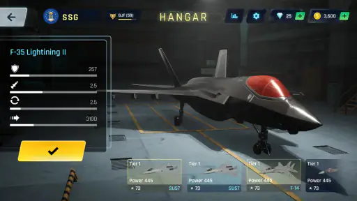 Sky Warriors : Combats Aériens screenshot