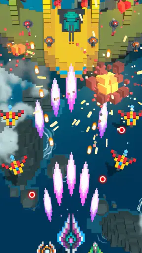 Sky Wings VIP : Pixel Fighters screenshot