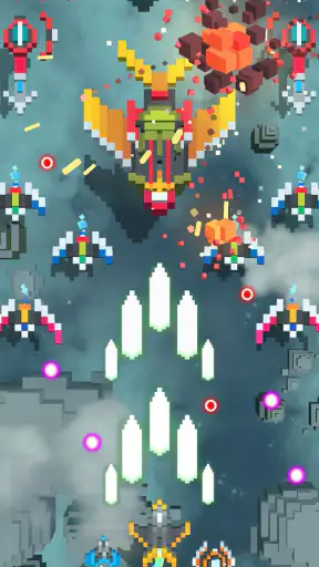 Sky Wings VIP : Pixel Fighters screenshot