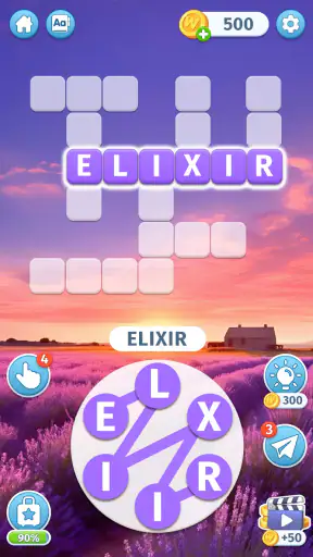Sky Words : Mots Croisés screenshot