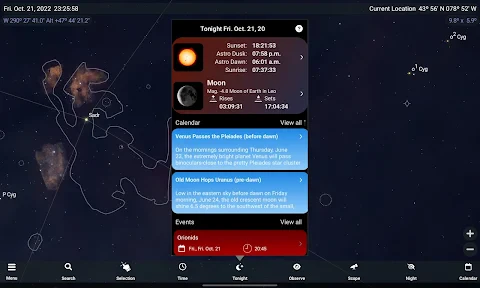 SkySafari 7 Pro screenshot