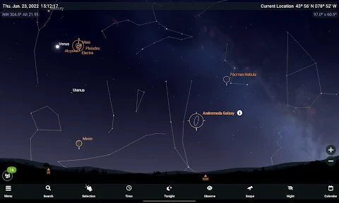 SkySafari 7 Pro screenshot