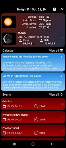 SkySafari 7 Pro screenshot