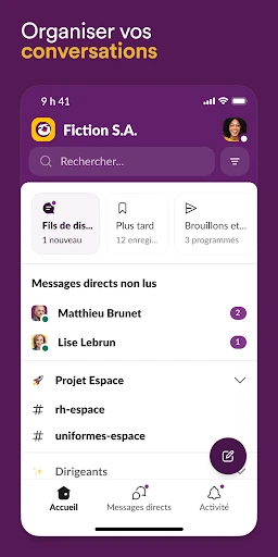 Slack screenshot