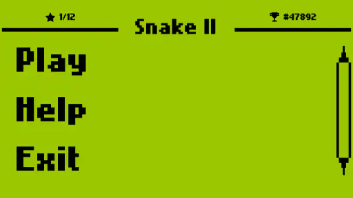 Snake II: Classic Mobile Game screenshot