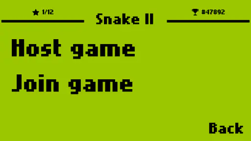 Snake II: Classic Mobile Game screenshot