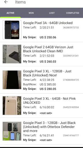 Sniper pour gagner sur eBay screenshot