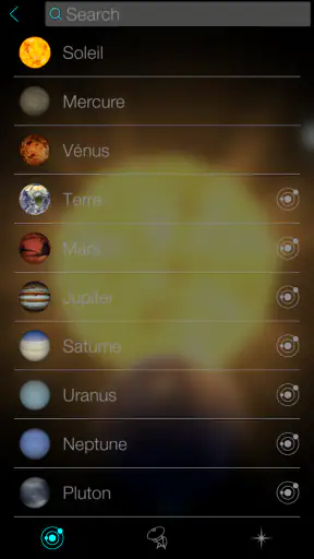 Solar Walk：Système solaire 3D screenshot