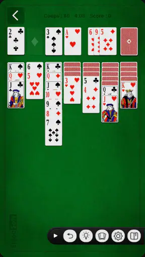 Solitaire screenshot