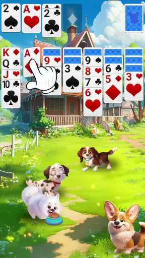 Solitaire : Ville des Animaux screenshot
