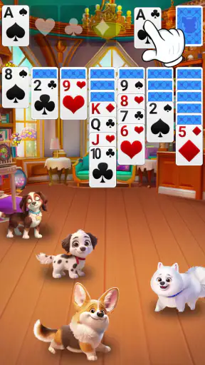 Solitaire : Ville des Animaux screenshot