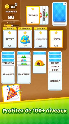 Solitaire Words & Pictures screenshot