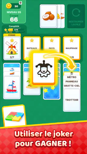 Solitaire Words & Pictures screenshot